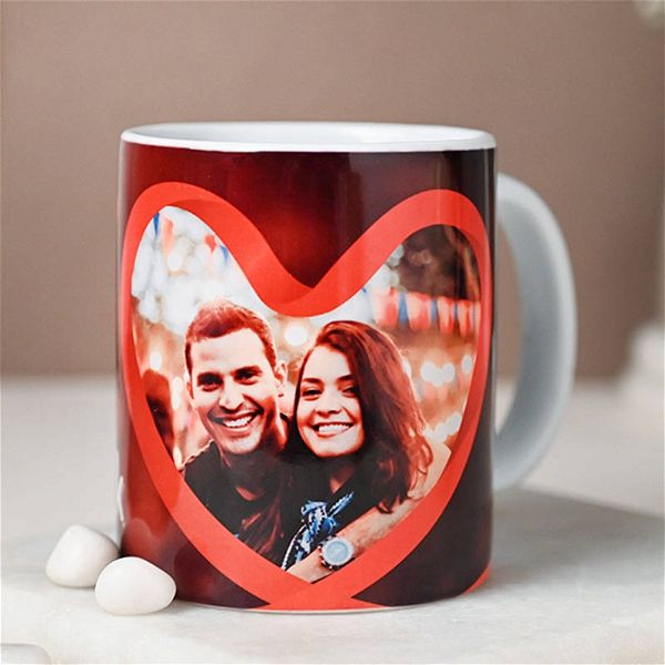 In The Heart Couple Mug