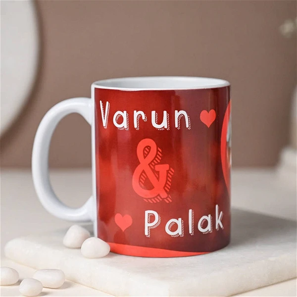 In The Heart Couple Mug