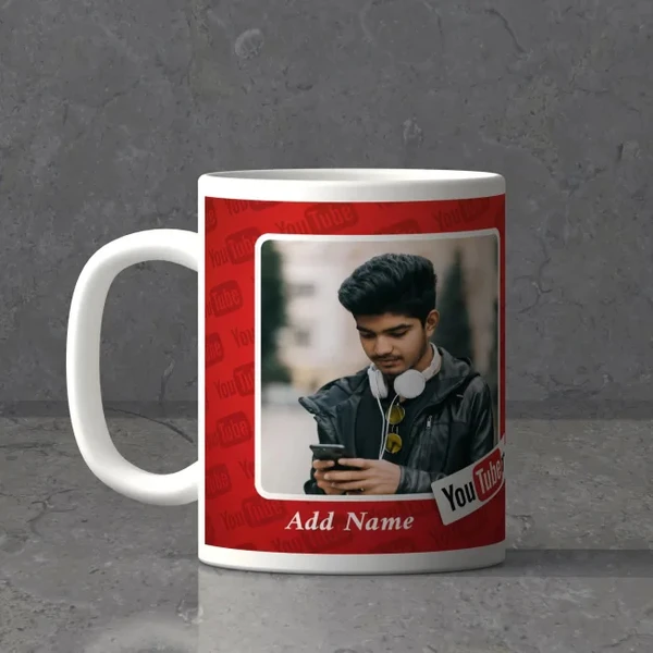 YouTube Personalized Mug