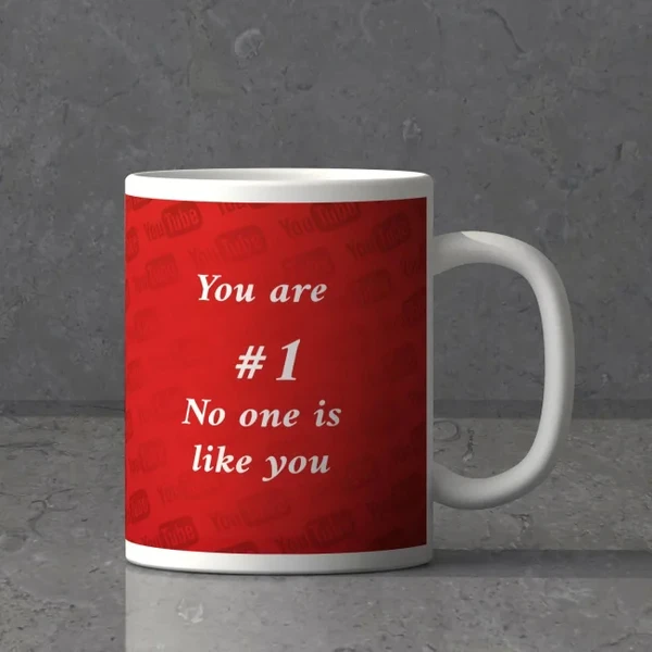 YouTube Personalized Mug