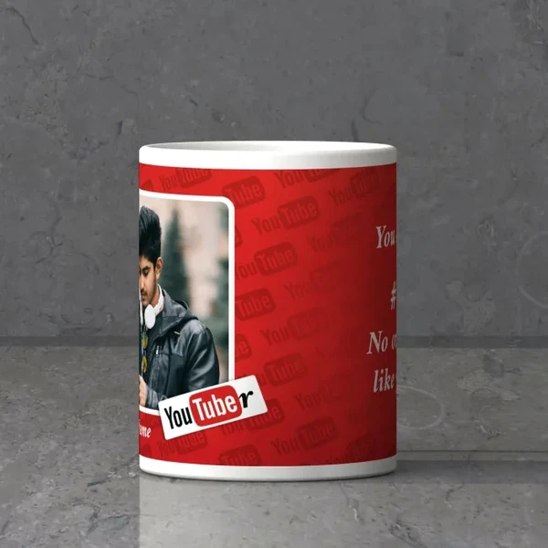 YouTube Personalized Mug