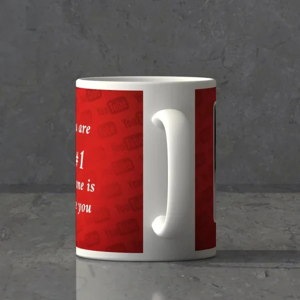 YouTube Personalized Mug