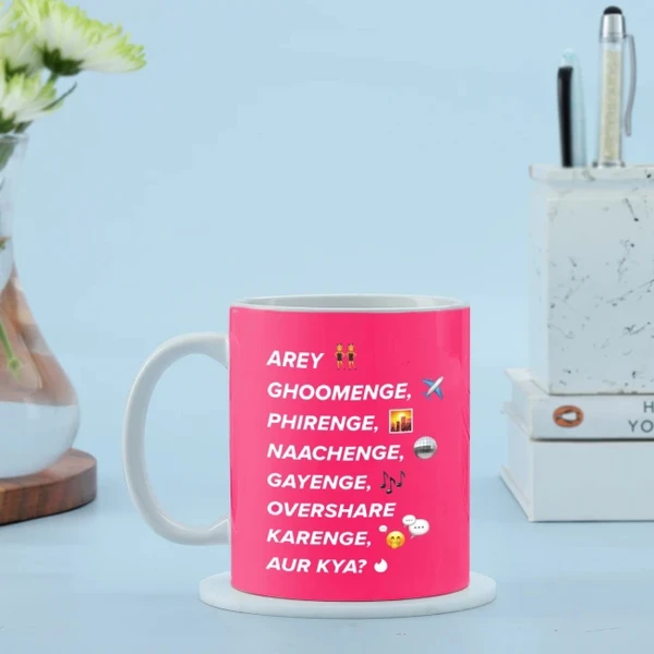 Pink Personalized Mug
