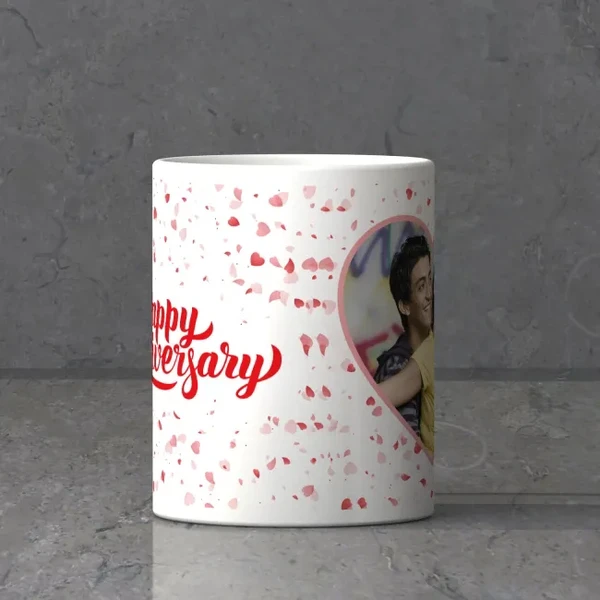 Happy Anniversary Personalized Mug