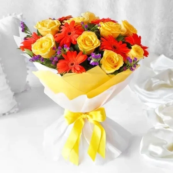 Roses & Gerbera Bouquet