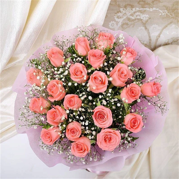 Pink Roses Bouquet