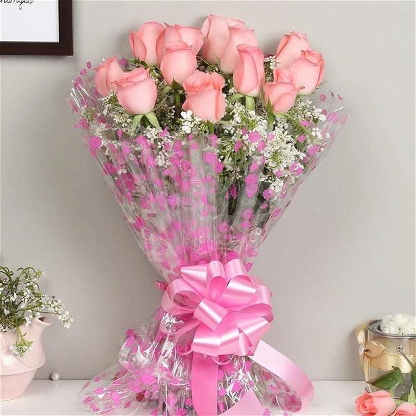 Pink Roses Bouquet