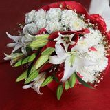 Lilys, Carnations & Chocolates Bouquet