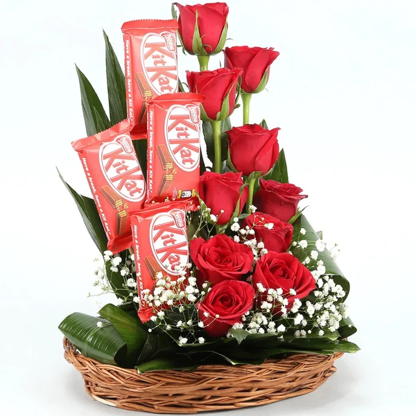 Roses & Chocolates Bouquet