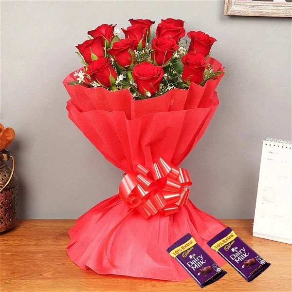 Red Roses Bouquet