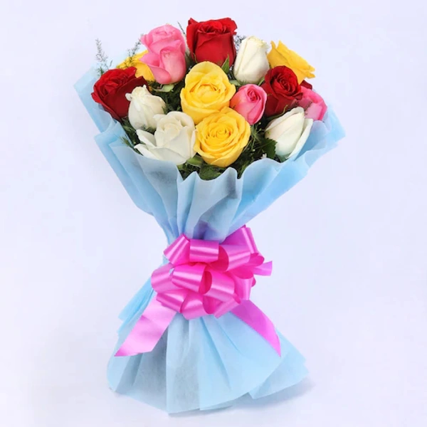 15 Mix Roses Bouquet