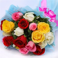 15 Mix Roses Bouquet