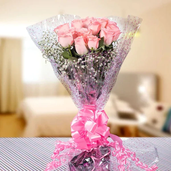 Pink Roses Bouquet