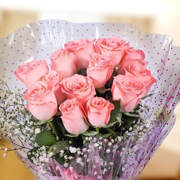 Pink Roses Bouquet