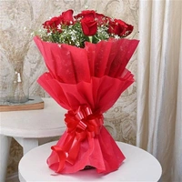 12 Red Roses Bouquet