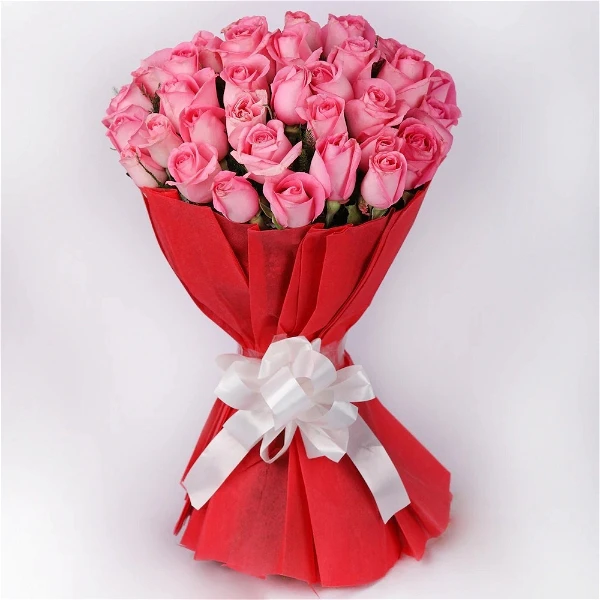 Pink Roses Bouquet