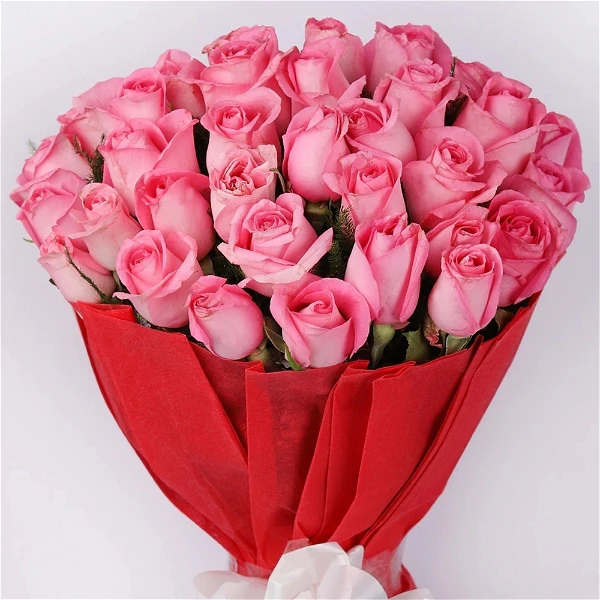 Pink Roses Bouquet