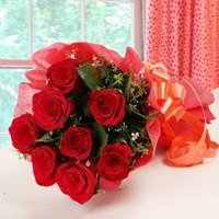 8 Red Roses Bouquet