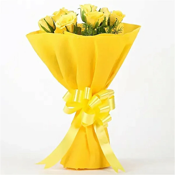 Yellow Roses Bouquet