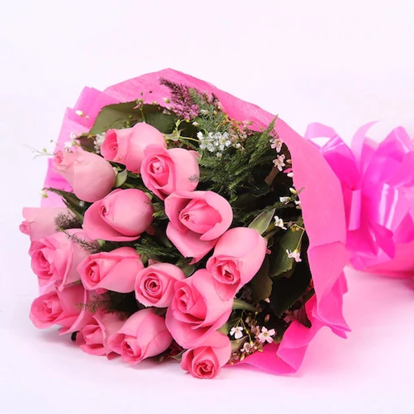 Pink Roses Bouquet