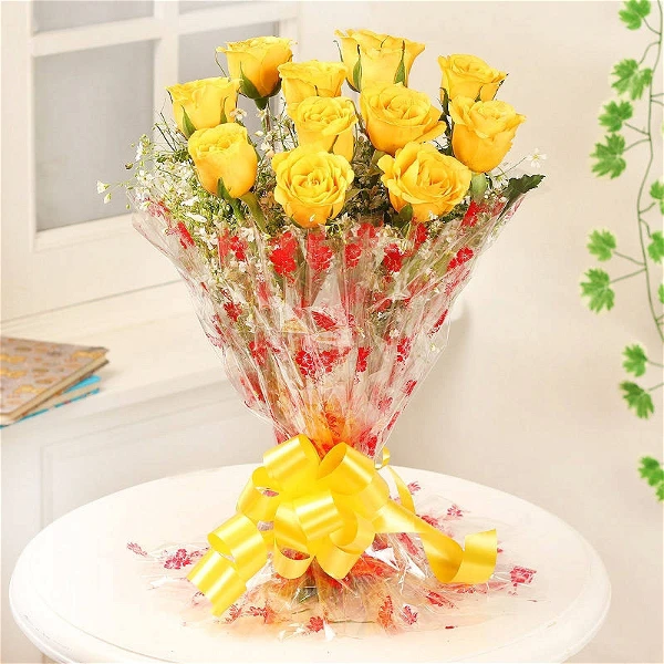 Yellow Roses Bouquet