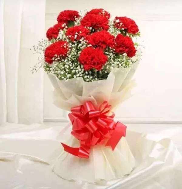 Red Carnation Bouquet