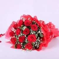 12 Red Roses Bouquet