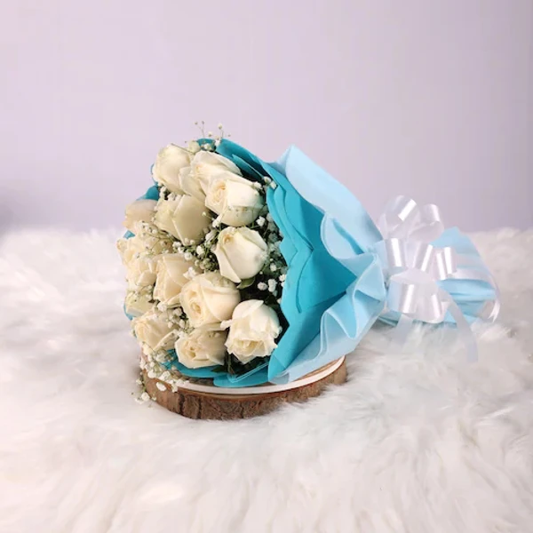 White Roses Bouquet