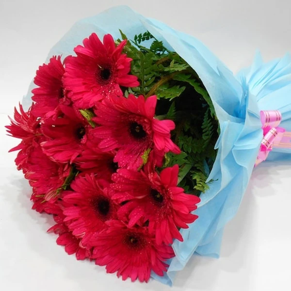 Red Gerberas Bouquet