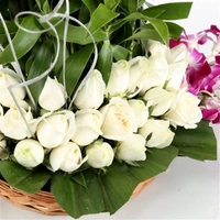 Mix Flowers Basket