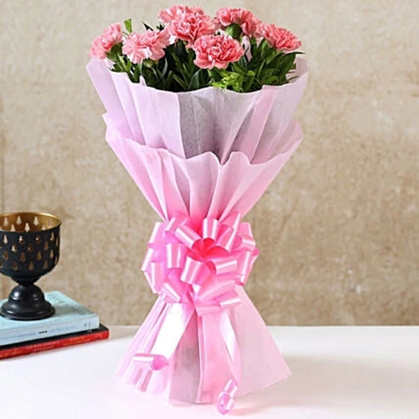 Pink Carnations Bouquet