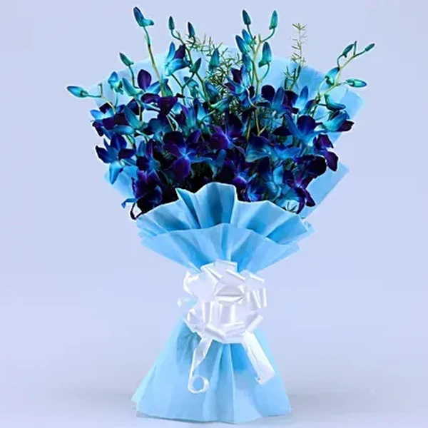 Blue Orchids Bouquet