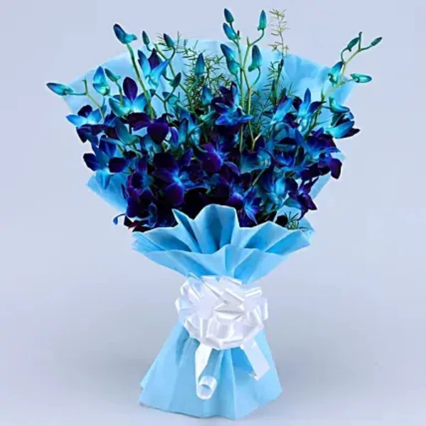 Blue Orchids Bouquet