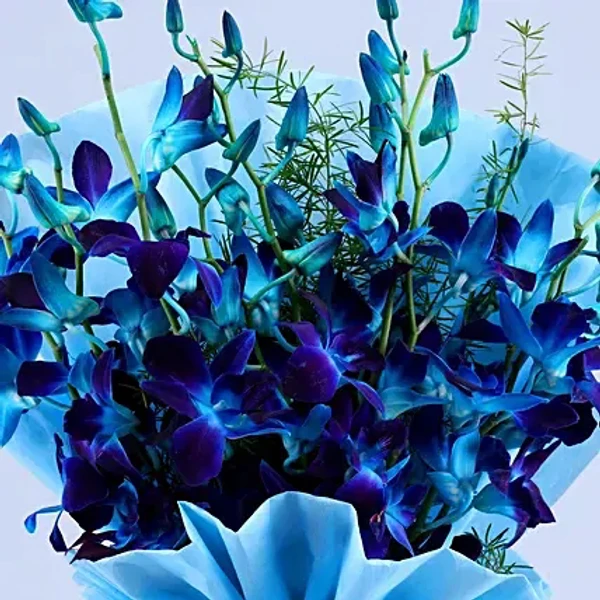 Blue Orchids Bouquet