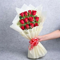 12 Red Roses Bouquet