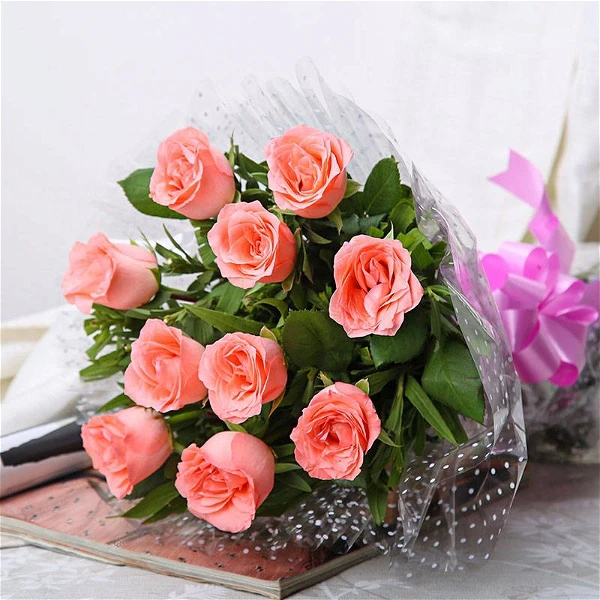 Pink Roses Bouquet