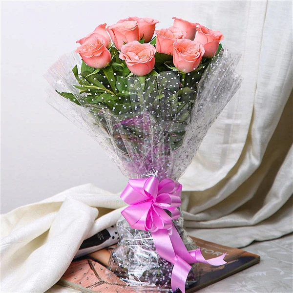 Pink Roses Bouquet