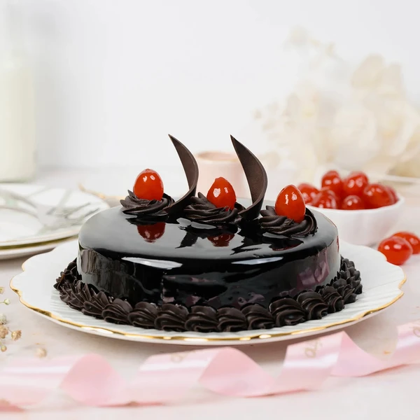 Chocolate Truffle Delicious Cake - 500 Gram