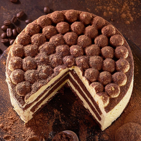 Rich Coffee Cream Cake - 1 KG