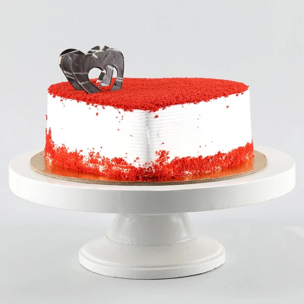 Red Velvet Heart Cake - 1 KG