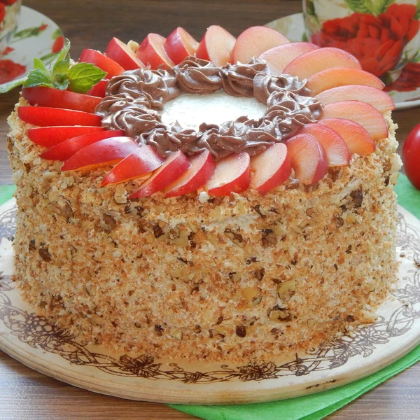 Fruit Walnut Designer Cake - 500 Gram