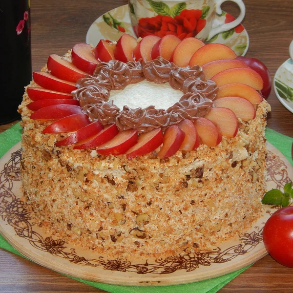 Fruit Walnut Designer Cake - 2 KG