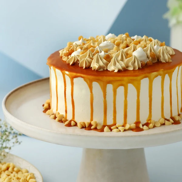 Cream Drop Caramel Cake - 2 KG