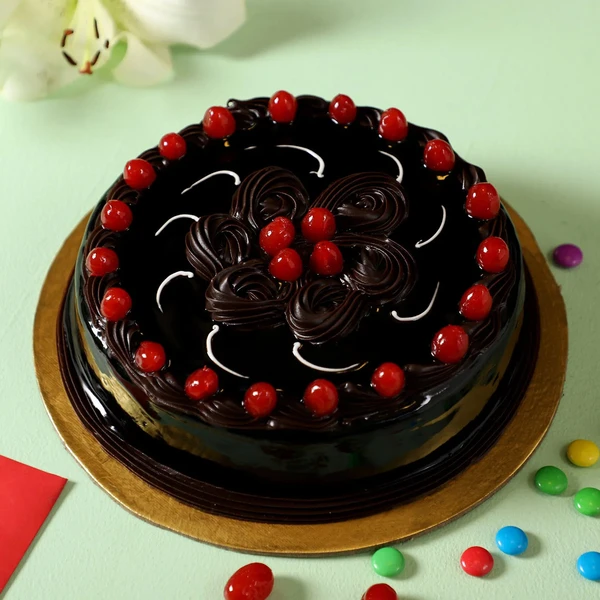 Truffle Cherry Cake - 1 KG