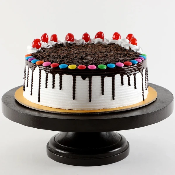 Yummy Black Forest Gems Cake - 500 Gram