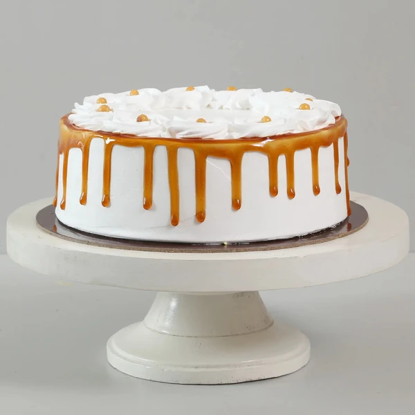 Crunchy Butterscotch Cream Cake - 500 Gram
