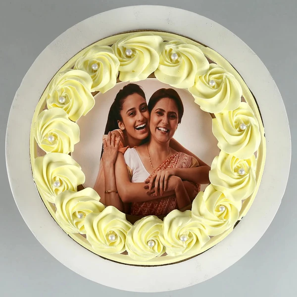 Special Bond Photo Chocolate Cake - 500 Gram