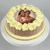 Special Bond Photo Chocolate Cake - 1 KG
