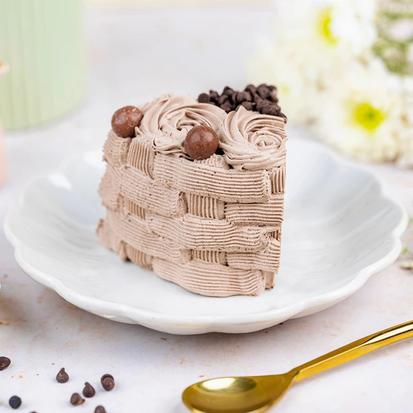 Basketweave Design Chocolate Cake - 500 Gram