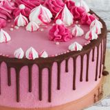 Pink Strawberry Cream Cake - 2 KG